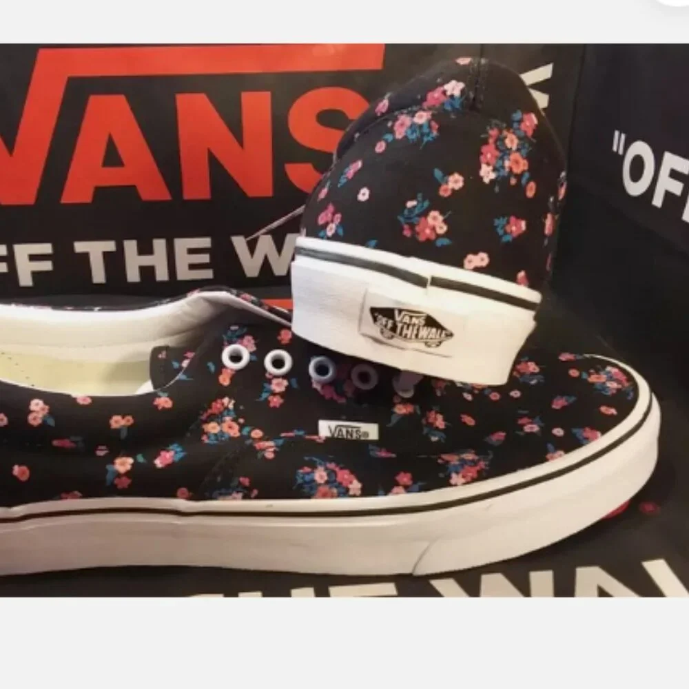 Vans Men's 3.5/Women's 5 Era Ditsy Floral Black/True White VN0A4U398KI